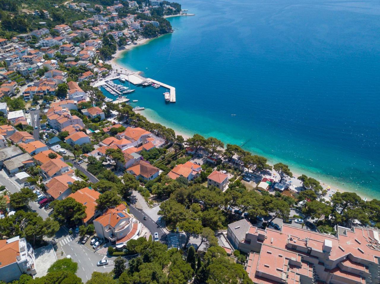 Villa Dalmatino Брела Екстериор снимка